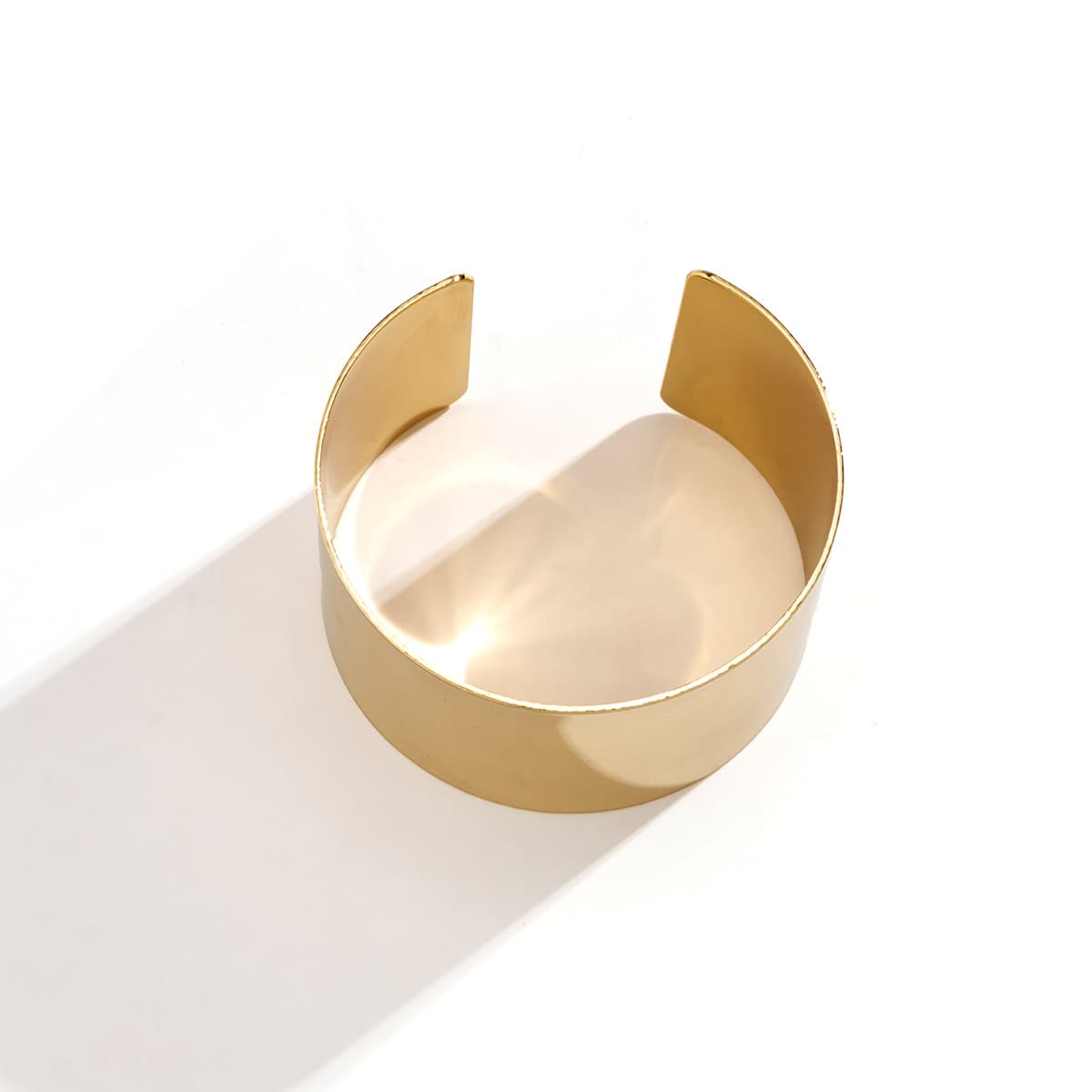 Pulsera geométrica retro de hierro electrochapado