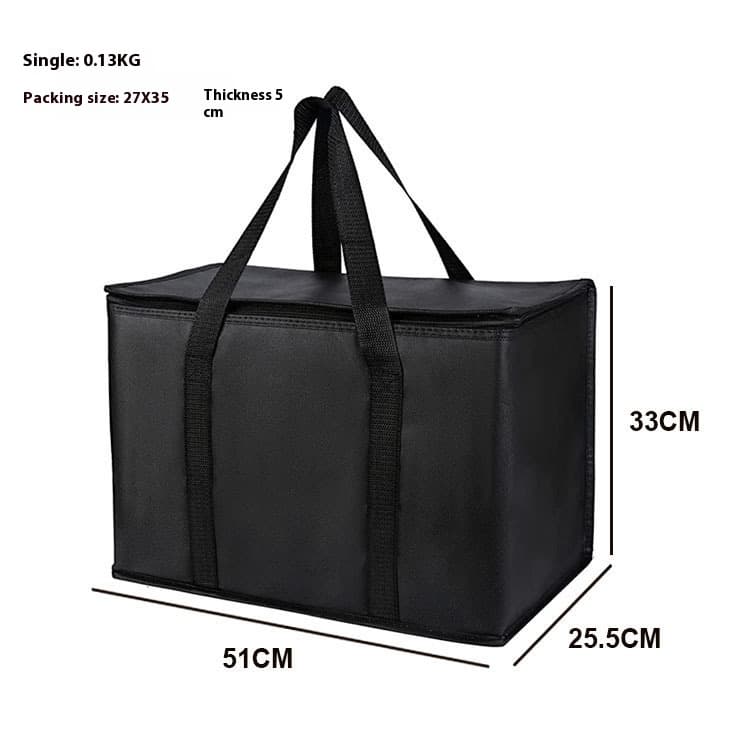 Bolsa térmica de tela no tejida con gran capacidad