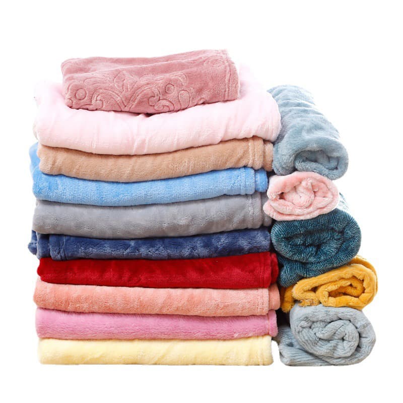 Manta de coral fleece suave para dormir y calentar