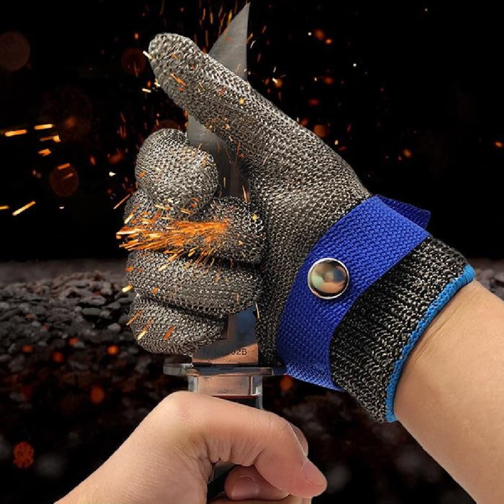 Guantes resistentes al corte, acero inoxidable 316