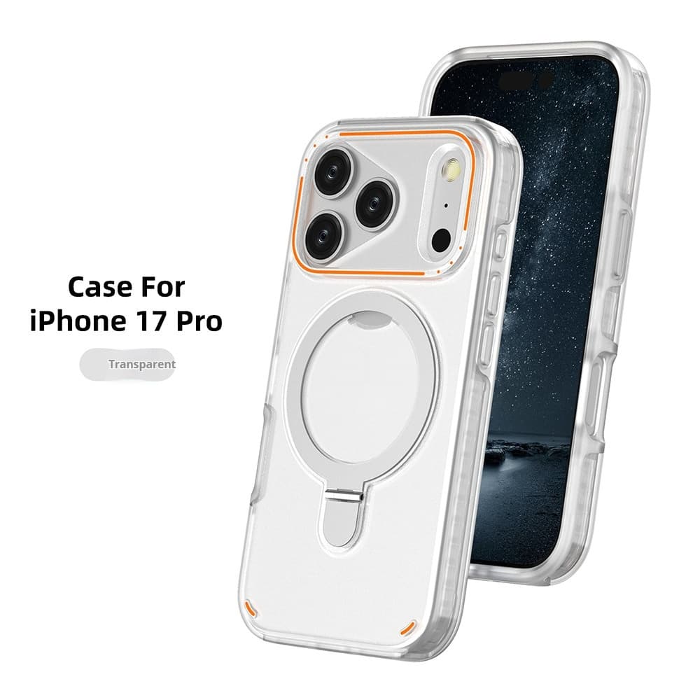 Funda magnética con soporte giratorio 360 para iPhone 17