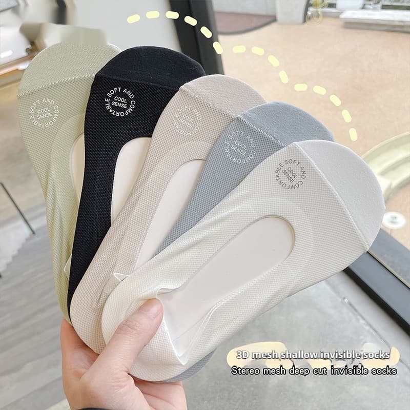 Calcetines invisibles para mujer tipo bote transpirables