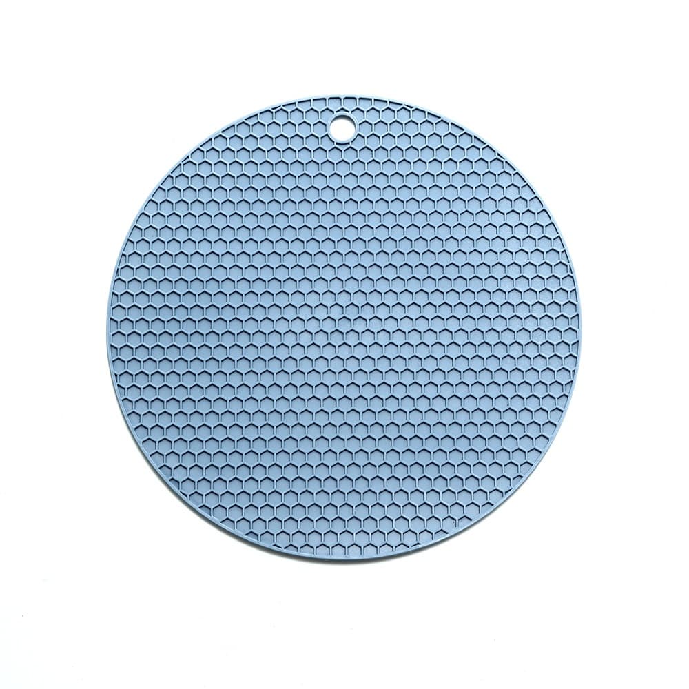 Posavasos aislante de silicona con agujero para colgar