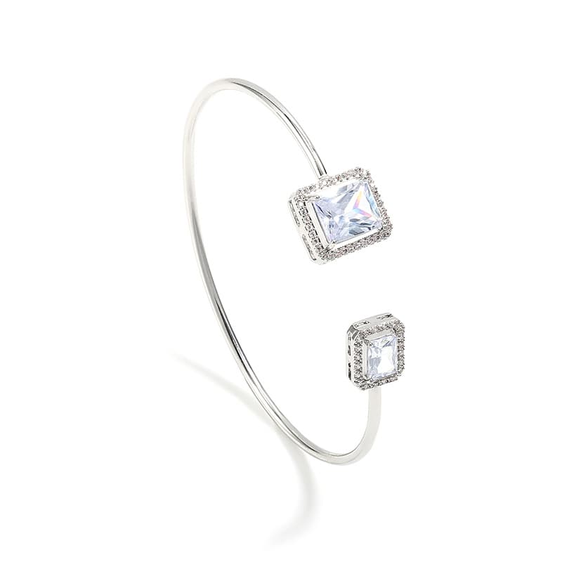 Pulsera para mujer con gota de agua y diamante