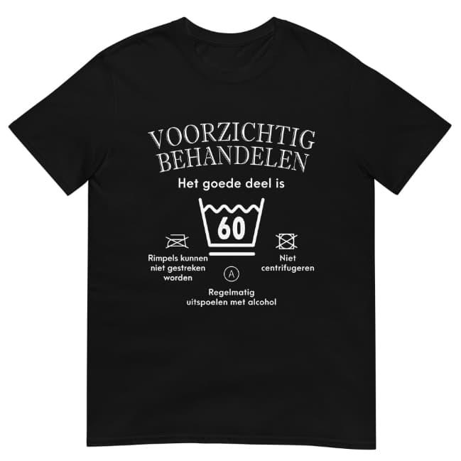 Camiseta unisex con estampado cautela