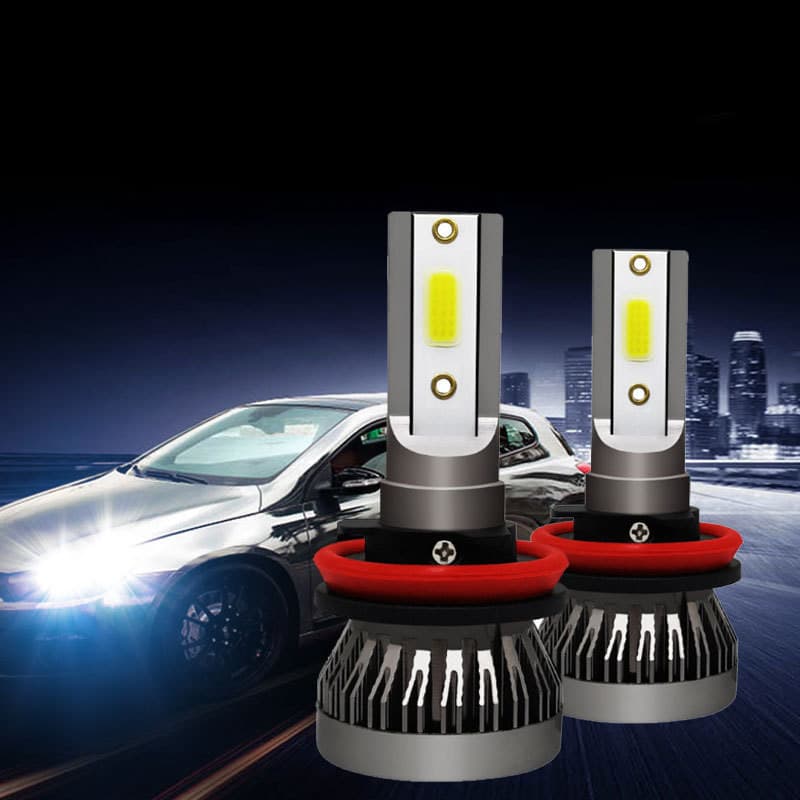 Faros LED para auto, 36W, tecnología COB