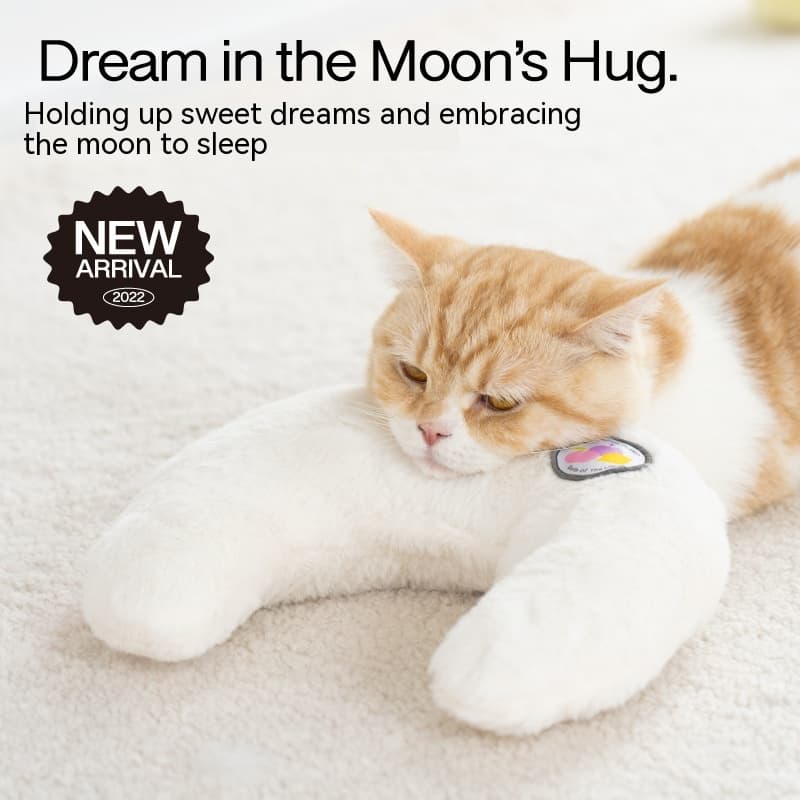 Almohada en forma de U con memoria para gatos