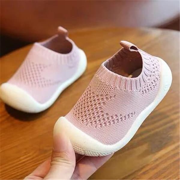 Zapatos cómodos de tela de algodón para bebés