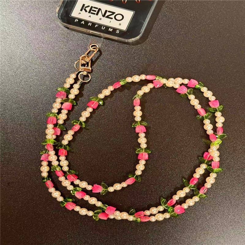 Cordón móvil tipo tulipán con cadena