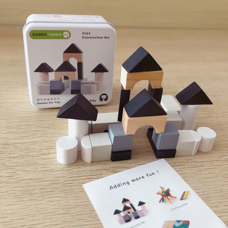 Juguetes educativos de madera para niños pequeños