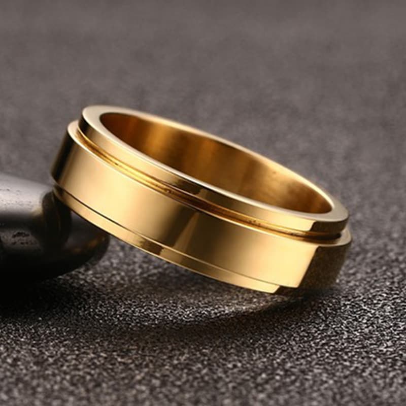 Anillo rotativo de acero inoxidable