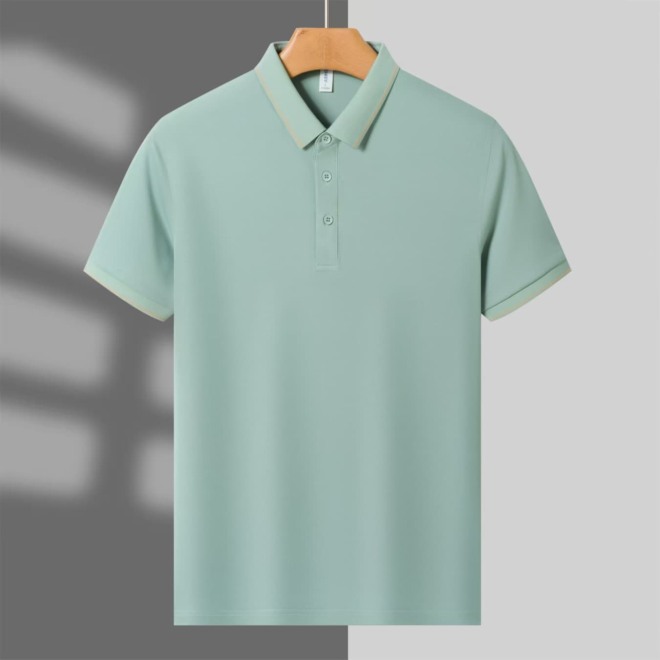 Playera tipo polo transpirable para trabajo en verano