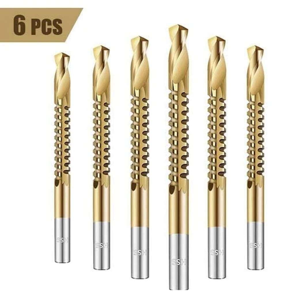 Juego de 6 brocas para carpintería