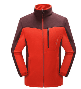 Cardigan polar abrigado para pareja con contraste