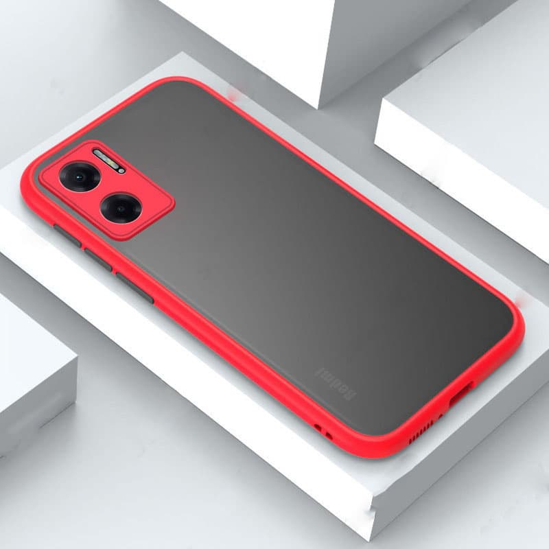 Funda transparente mate para teléfono