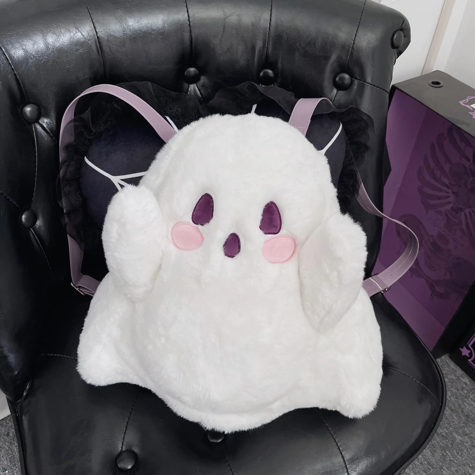Mochila infantil con diseño de fantasma para Halloween