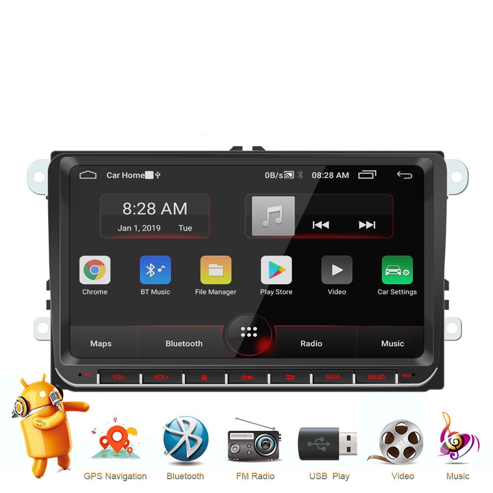 Reproductor MP5 con GPS y navegación Android