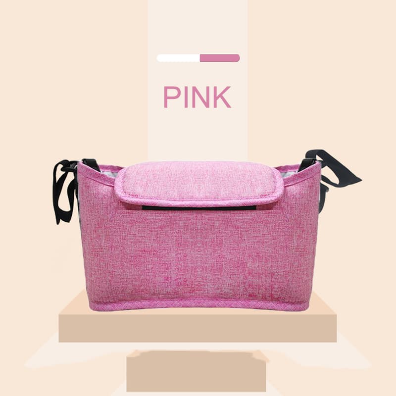 Bolsa multifuncional de gran capacidad para cochecito