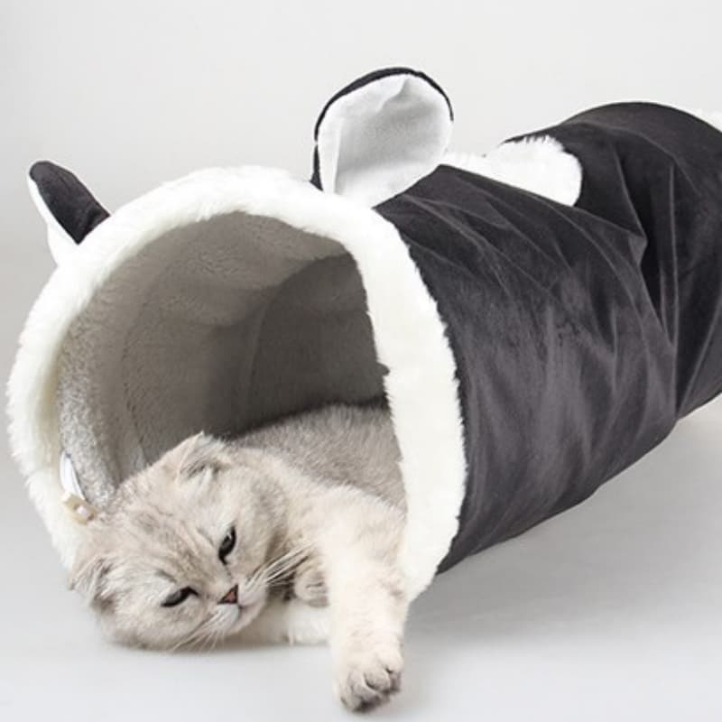 Túnel gato felpa con sonido 3 estilos de animales
