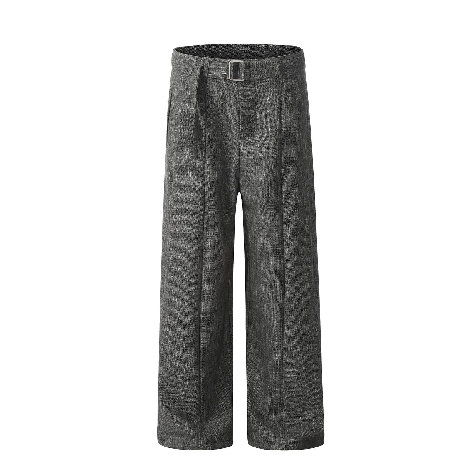 Pantalón recto amplio de diseño moderno