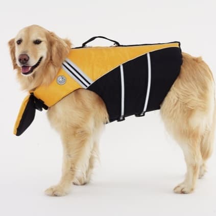 Chaleco profesional salvavidas para perros con flotación