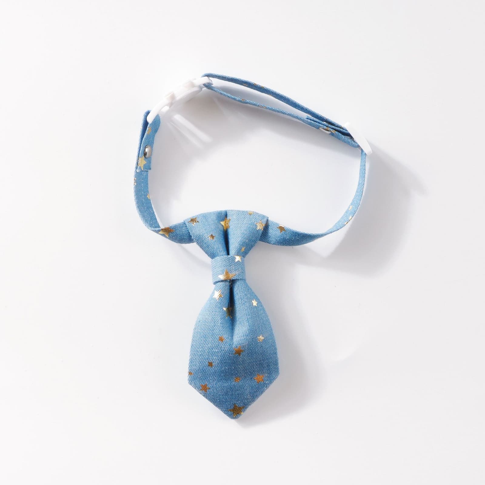 Collar ajustable con corbata para perros pequeños