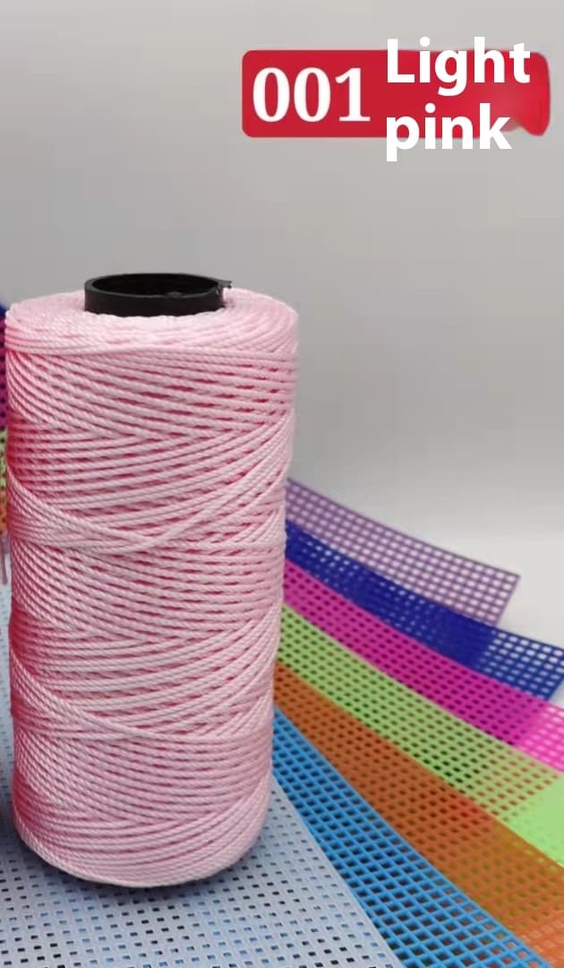 Hilo de seda sintética para crochet grosor 1.5mm