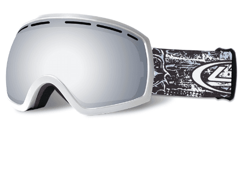 Gafas de esquí esféricas antivaho para noche