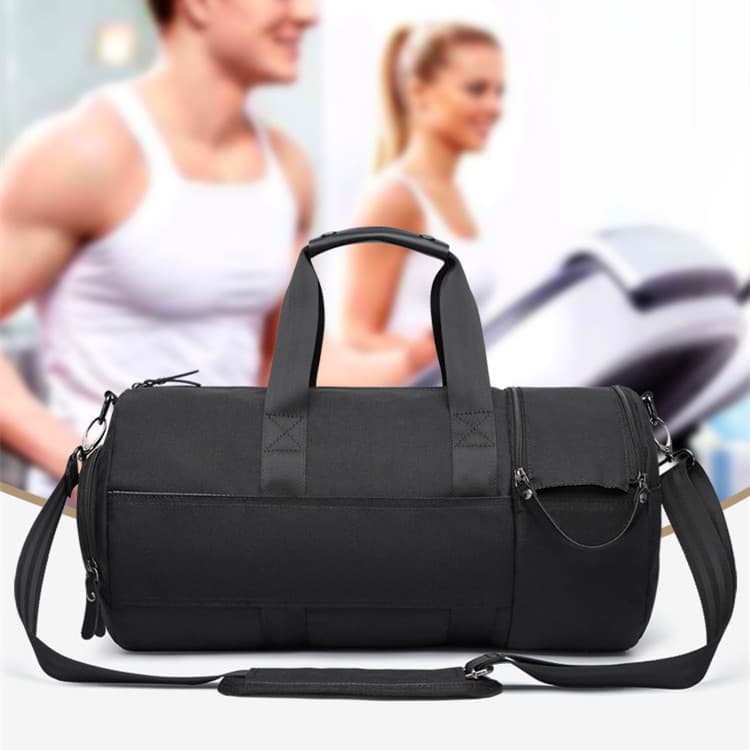 Bolsa de gimnasio portátil impermeable de poliéster