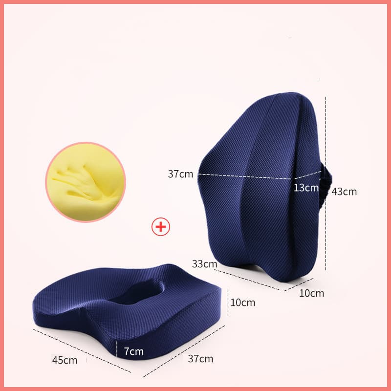 Cojín de cintura y asiento para coche