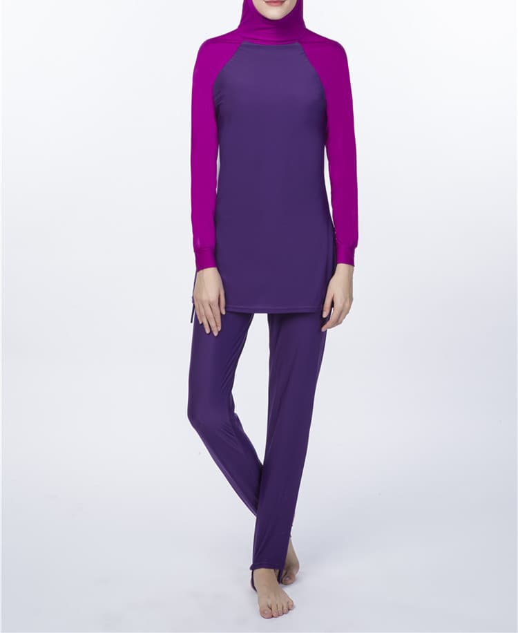 Traje de baño mujer nylon color sólido sin varillas