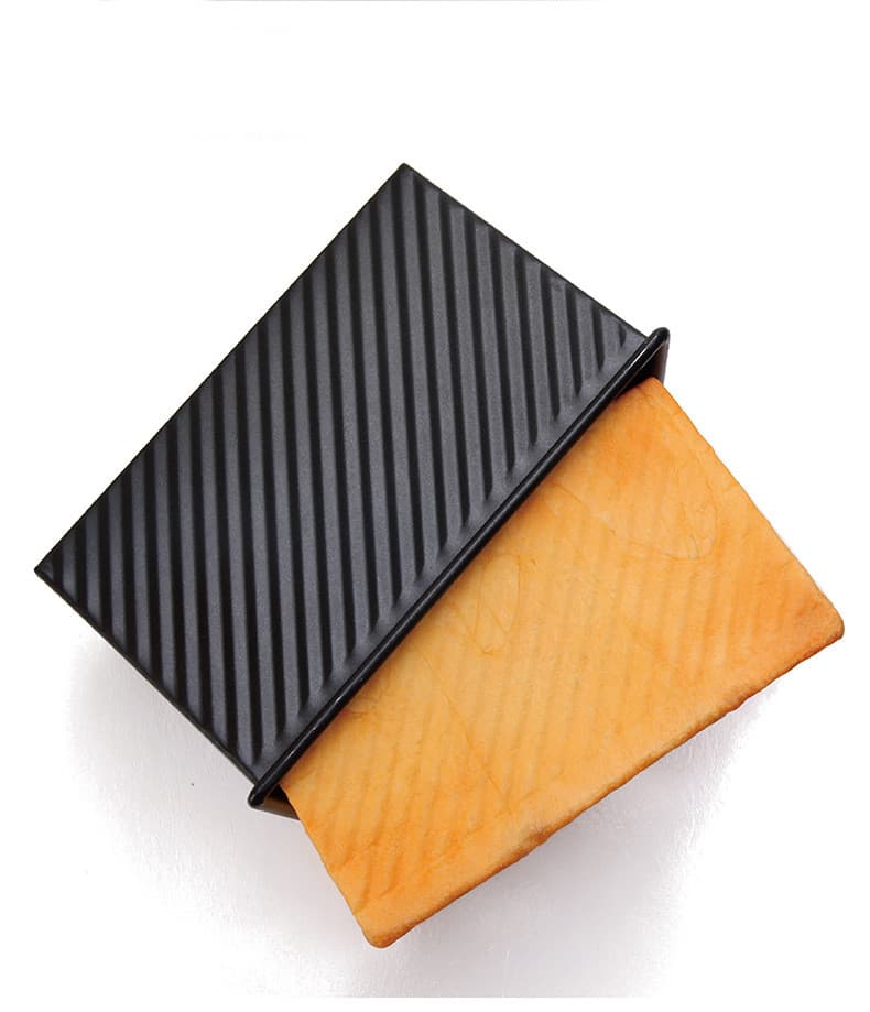 Moldes de aluminio para pan de forma rectangular
