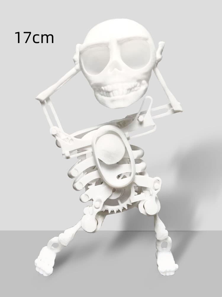 Juguete antiestrés mini calavera 3D