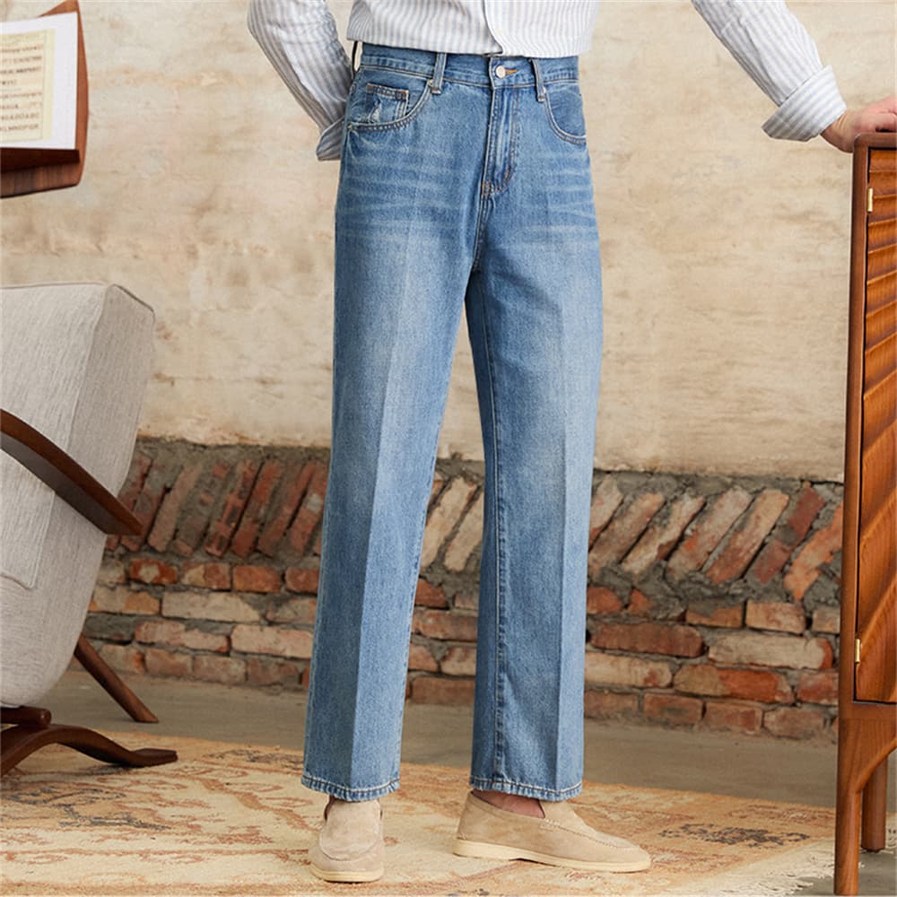 Jeans retro ligeros para el verano