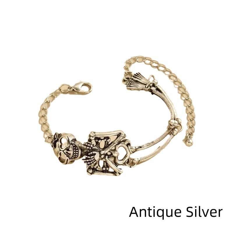 Pulsera de calavera exagerada para Halloween