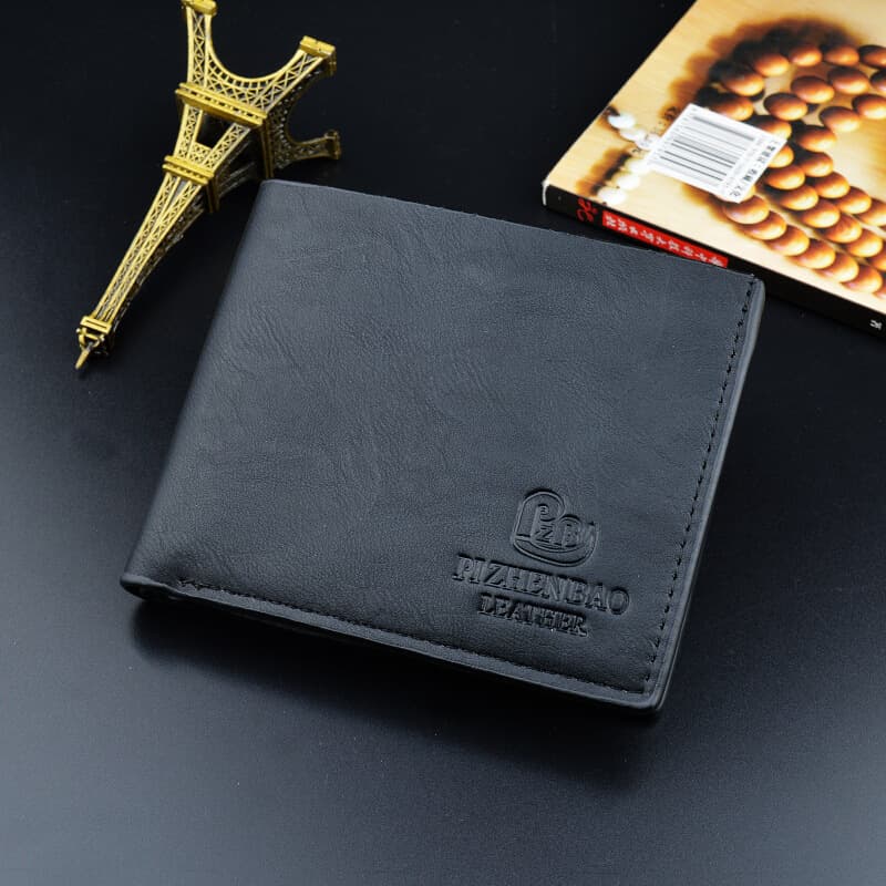 Cartera corta delgada y compacta