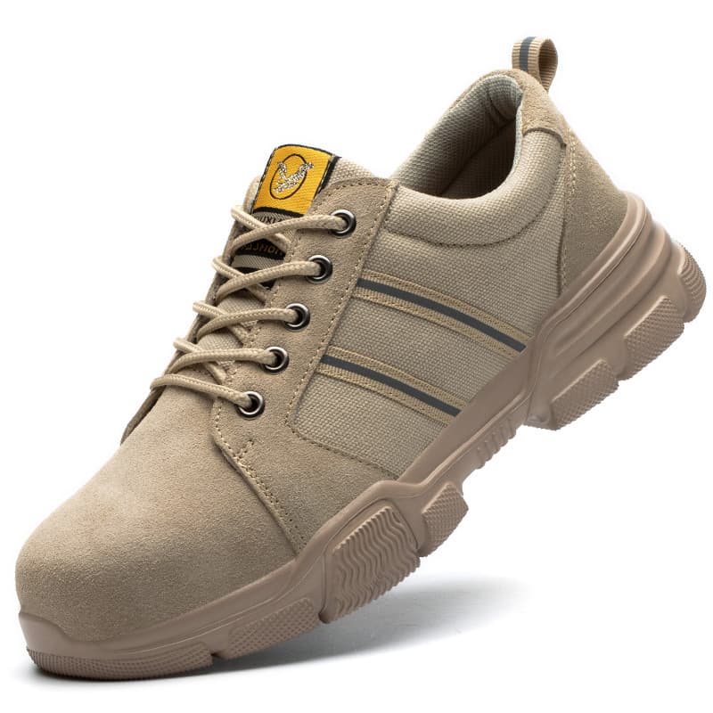 Zapatos de seguridad de tela oxford, resistentes e impactos y perforaciones
