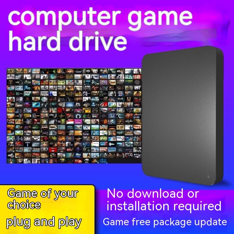 Disco duro móvil para almacenamiento de juegos