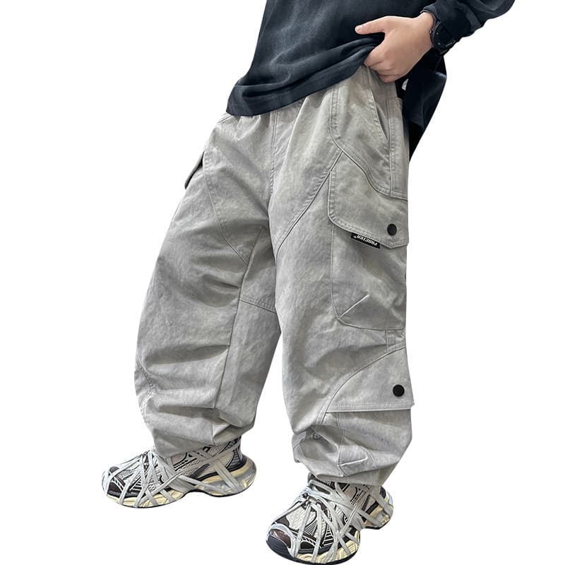 Pantalones cargo para niños estilo primavera