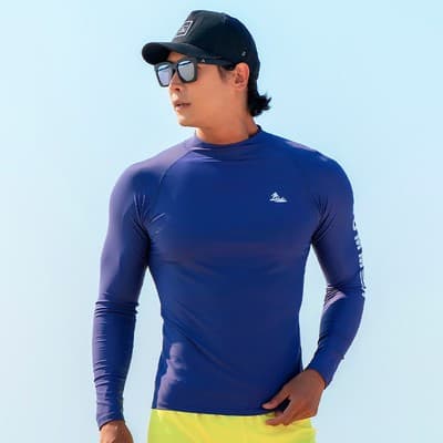 Traje de buceo para hombre, manga larga y secado rápido