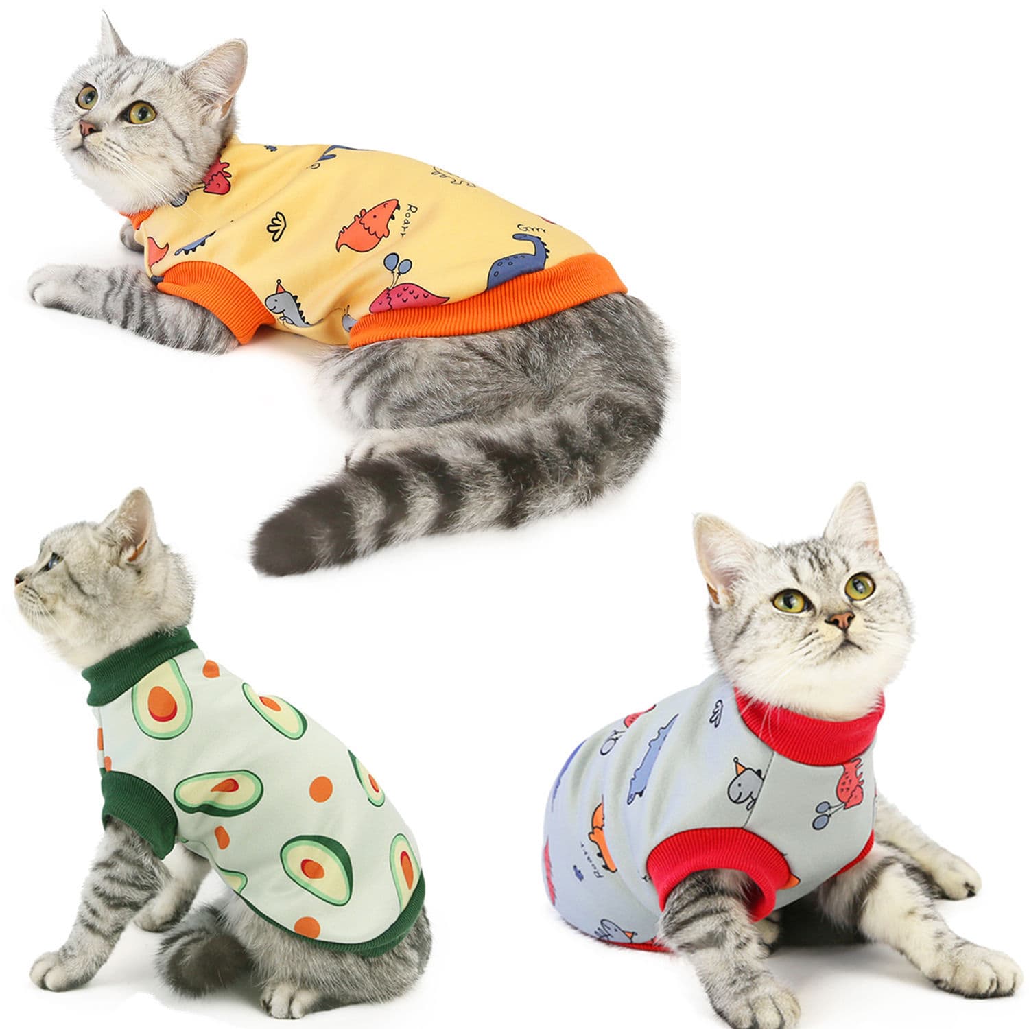 Ropa para gatos de otoño e invierno
