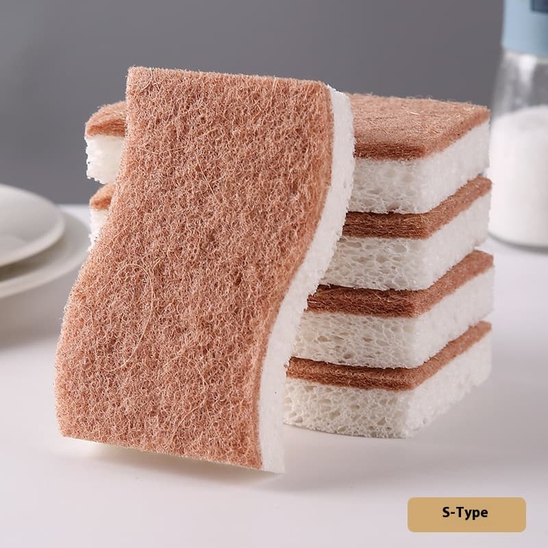 Esponja de celulosa y sisal para limpiar platos