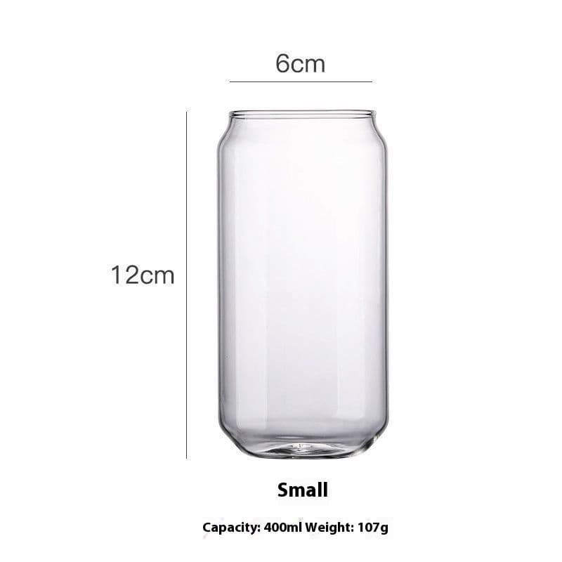 Vaso de agua de cristal transparente y versátil