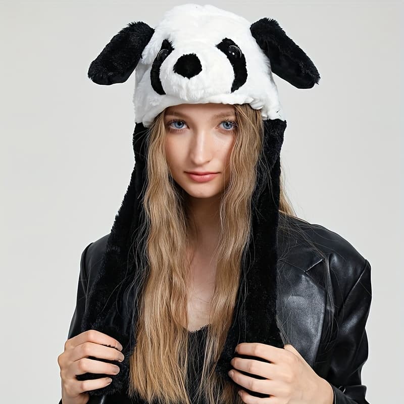 Gorro divertido con orejas móviles para fiesta