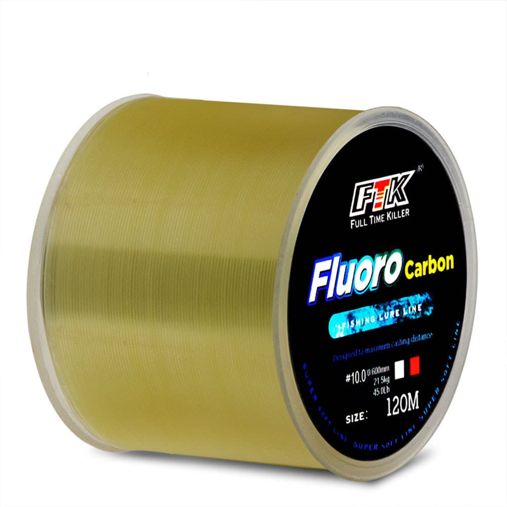 Línea de pesca nylon multicolor 120 metros