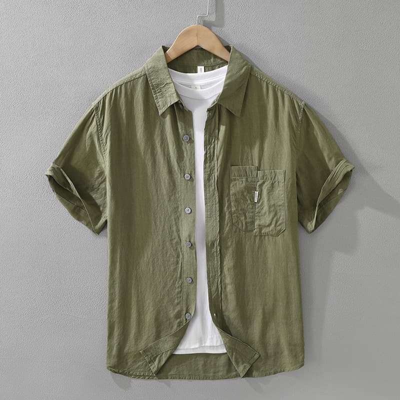 Blusa casual de liocela suelta y versátil