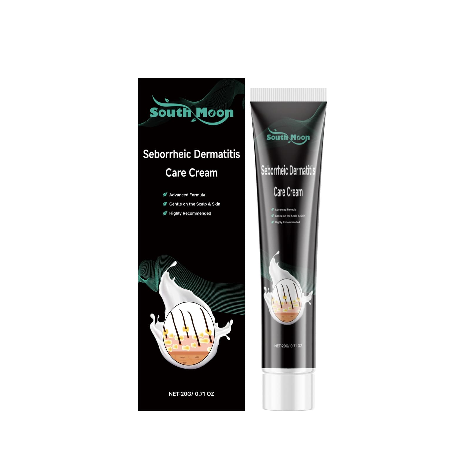 Crema de cuidado para dermatitis seborreica
