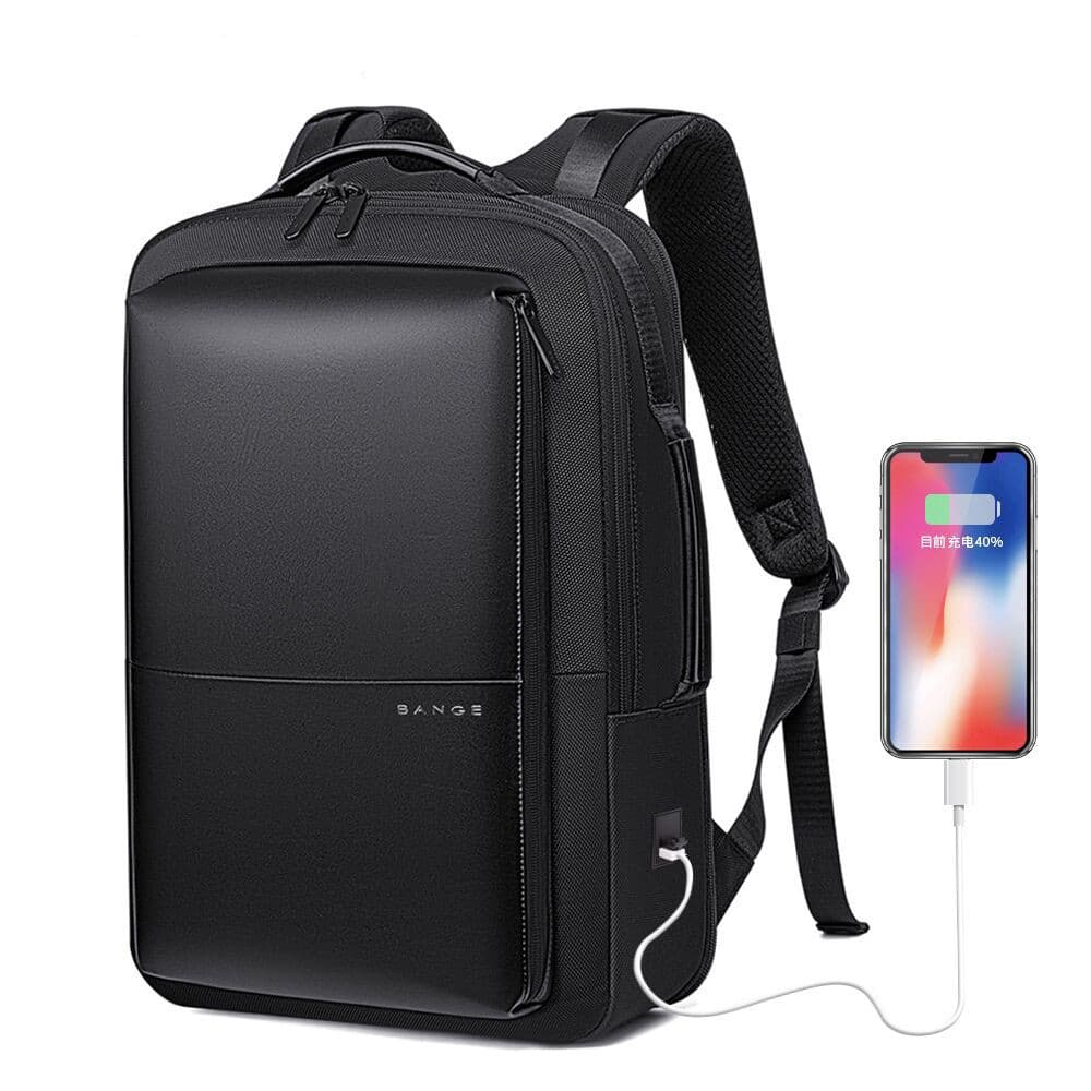 Mochila de viaje para computadora con múltiples bolsillos