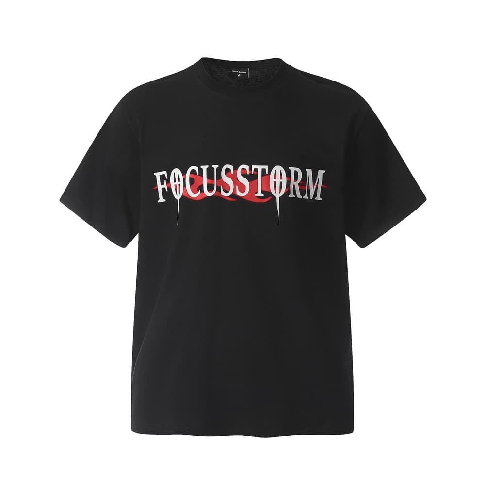 Camiseta de manga corta para hombre con estampado llama