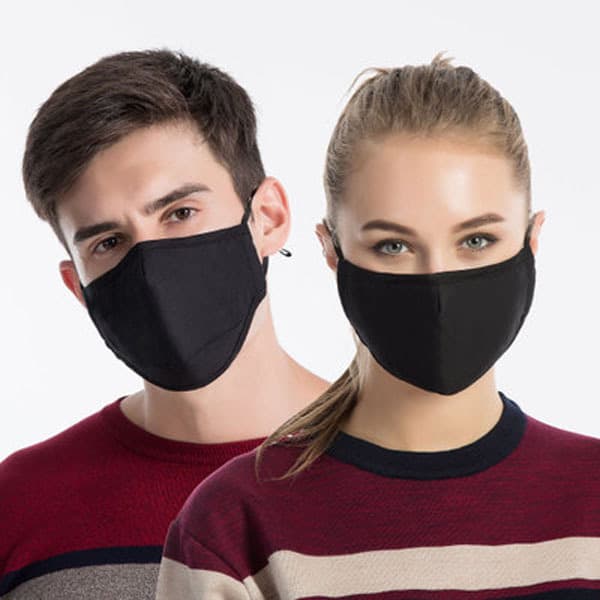 Mascarilla de algodón lavable antipolvo térmica